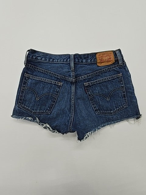 Levi's Women Blue Shorts size W38 product image 4