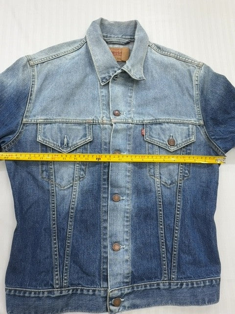 Levi's Men's Indigo Trucker Denim Jacket Size L Vintage