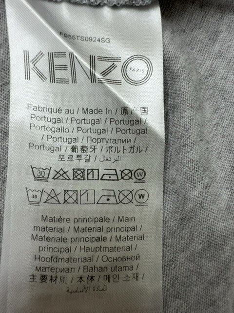 Kenzo Men Gray T-Shirt size S product image 5