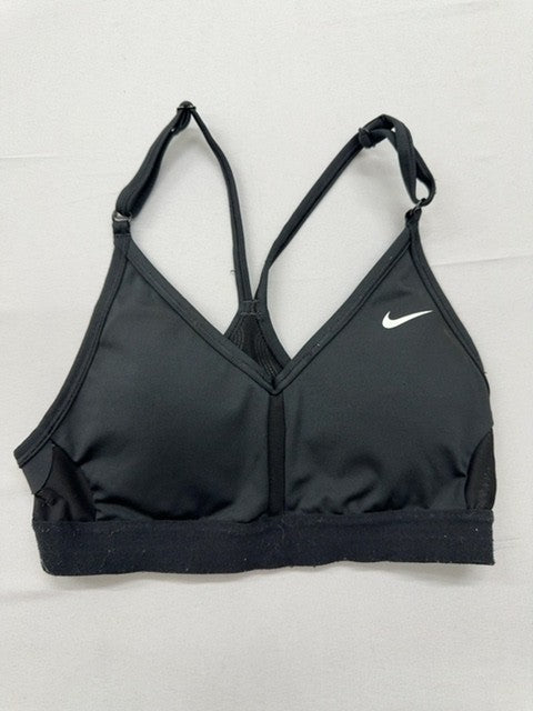 Nike Girls Black Dri-FIT Racerback Sports Bra XS Pro FA210104R