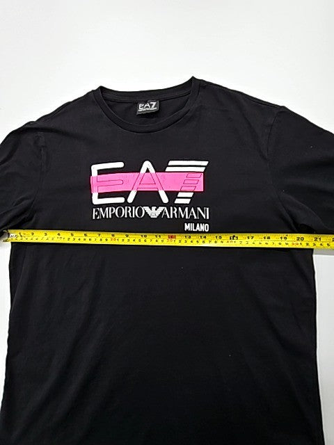 EA7 Men Black T-Shirt size XL product image 7