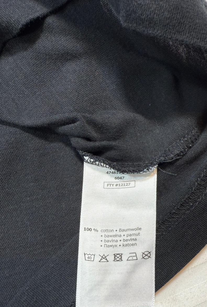 Black Kappa Authentic Logo T-Shirt - Size XL