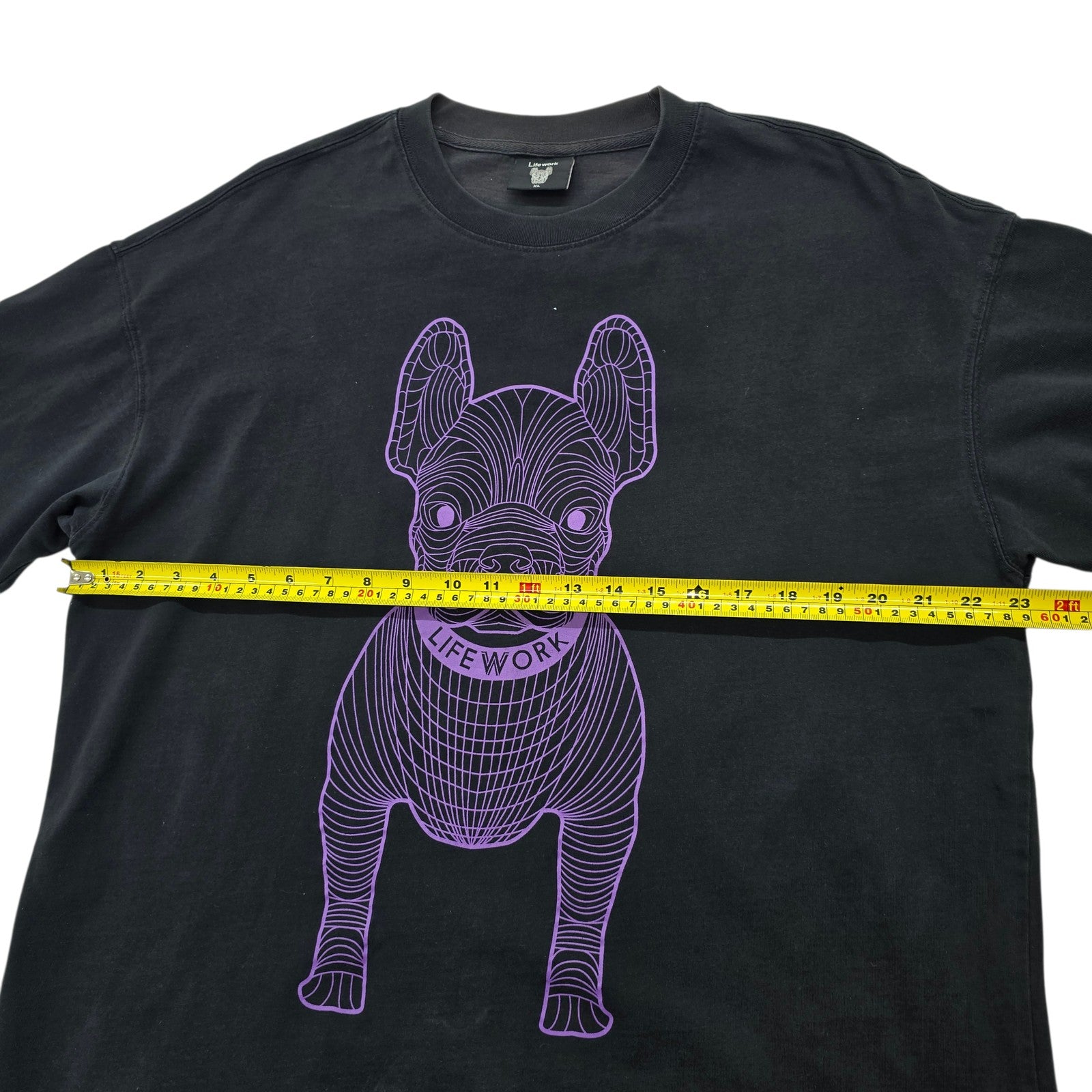LifeWork Men Black T-Shirt size XL product image 7