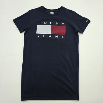 Tommy Jeans Boys Navy Flag Graphic T-Shirt Kids XS/TP 12 Regular