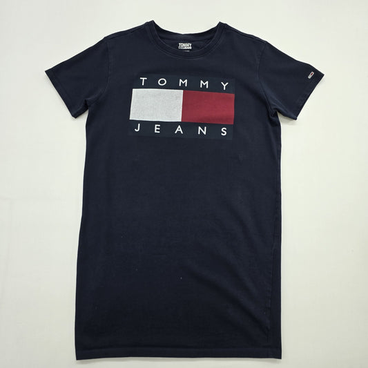 Tommy Jeans Youth Navy T-Shirt – Size XS, Flag TP flag tp, Graphic