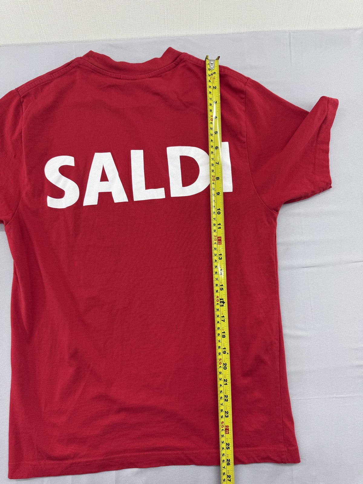 Champion Red Graphic Print T-Shirt Men's M Short Sleeve Cotton Logo