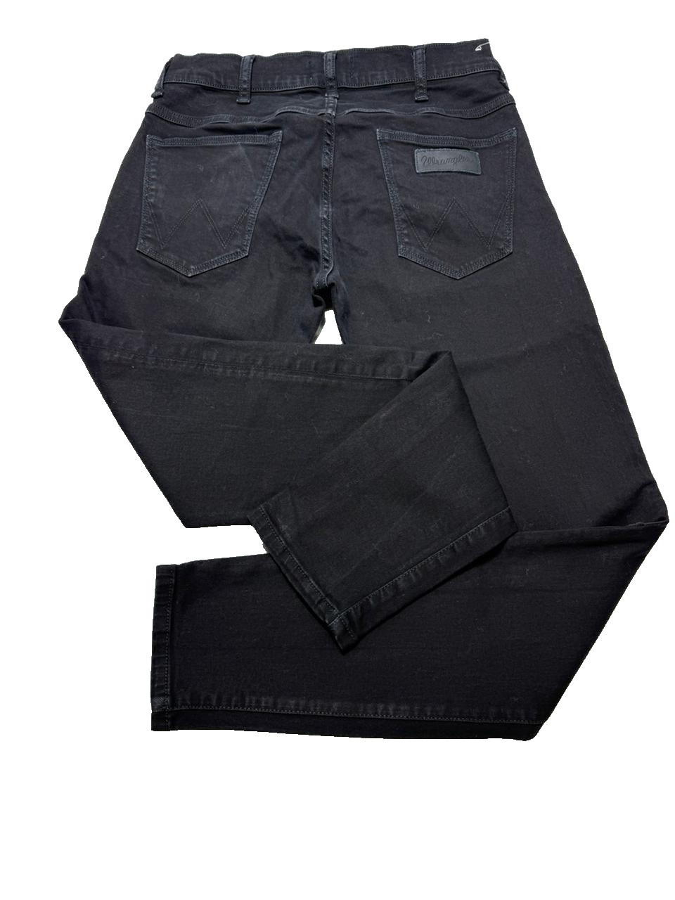Wrangler Men's Bryson Jeans Black Relaxed Straight Fit Size 30 Denim