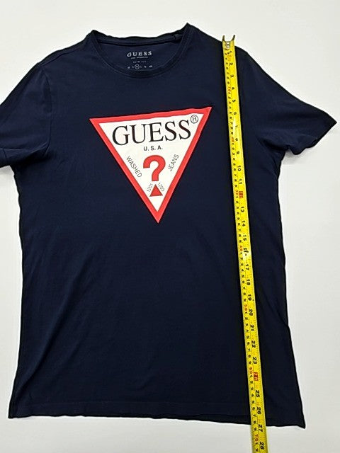 Guess Men Navy T-Shirt size M product image 7