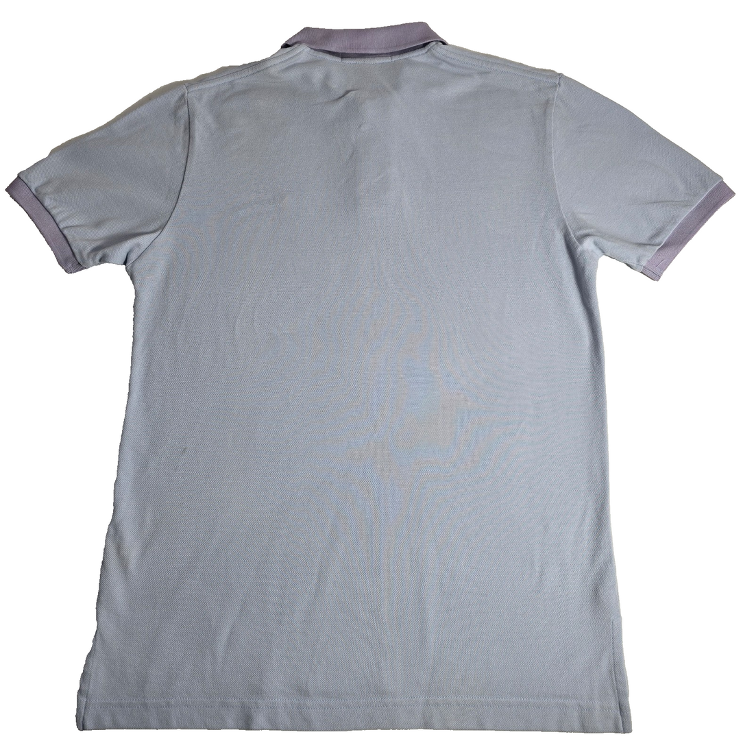 Polo Ralph Lauren Men’s Small Light Blue Polo Shirt Purple Collar Cotton