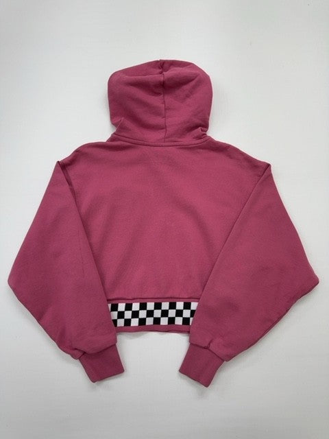 Vans Boys Burgundy Racing Hoodie Pullover Youth Small Regular