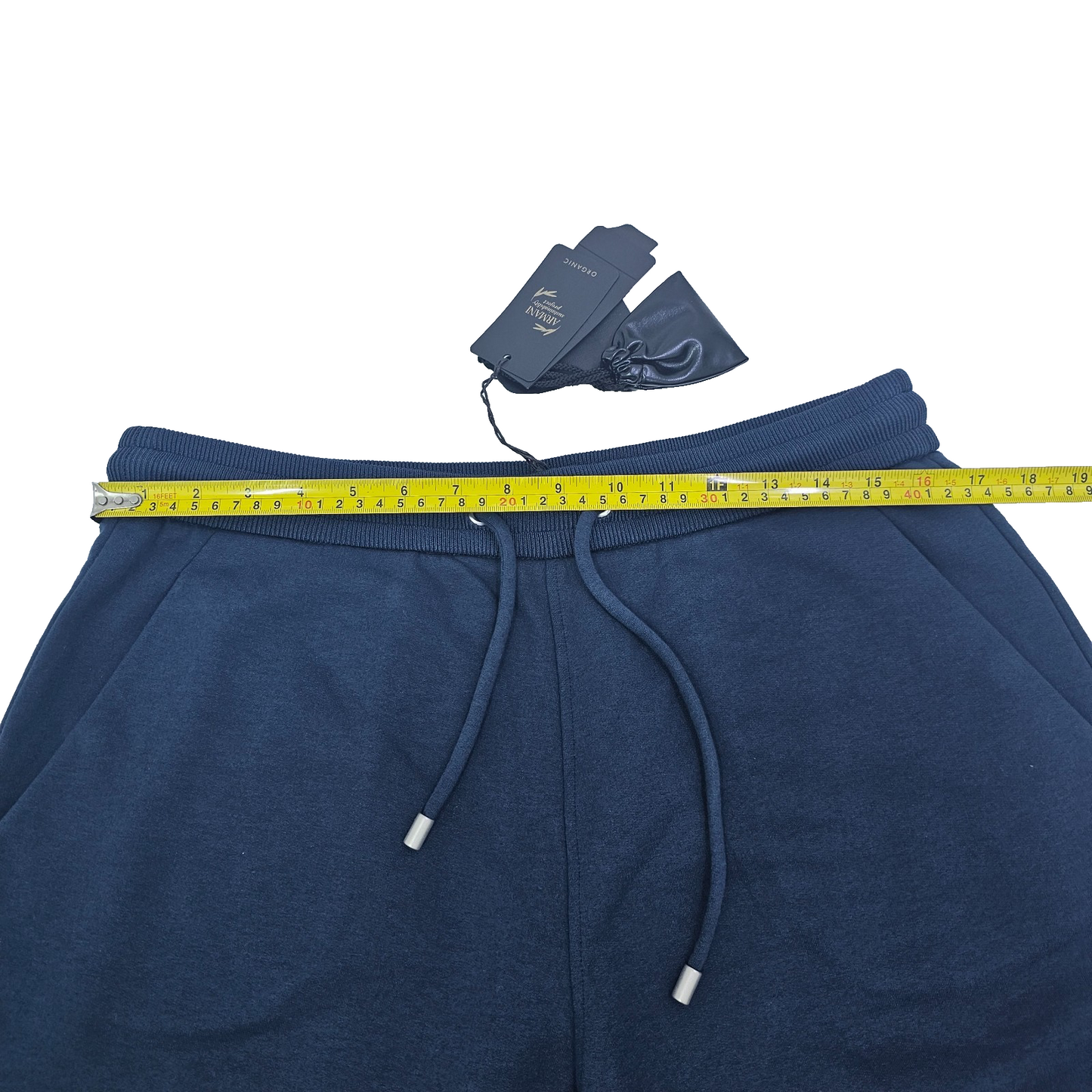 Giorgio Armani Men's Navy Blue Jogger Pants BNWT Size 50 Drawstring