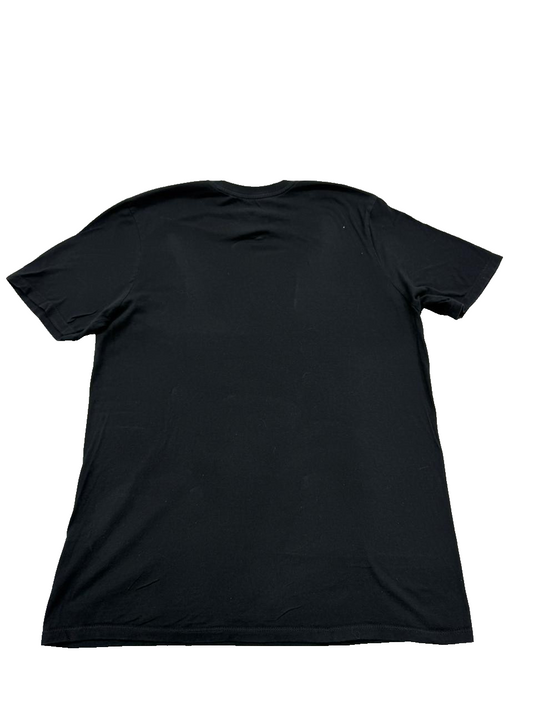 Nike Men's Black T-Shirt – Size M, Short Sleeve, Crew Neck – Ref 6309C