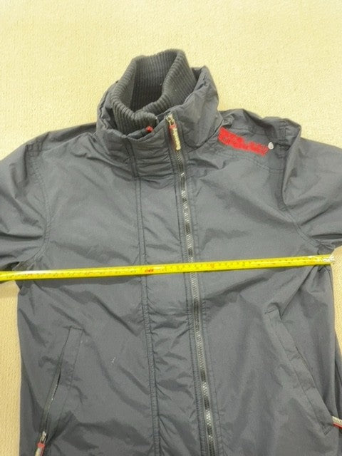 Superdry Windcheater Men's Medium Black Windproof Jacket