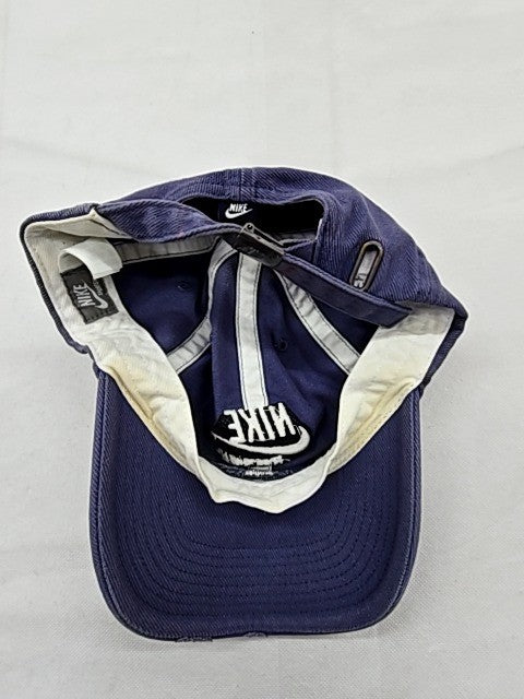 Nike Unstructured Corduroy Cap Navy Adjustable One Size