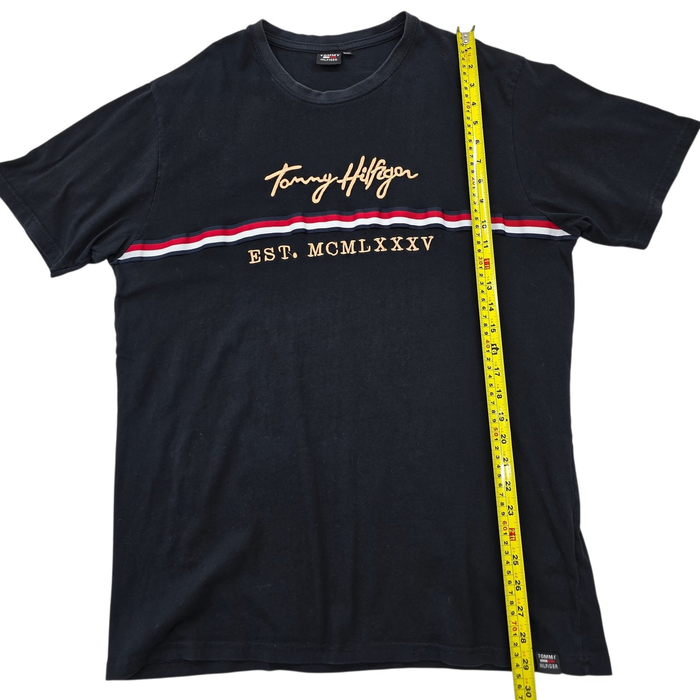Tommy Hilfiger Men Black T-Shirt size XXL product image 7