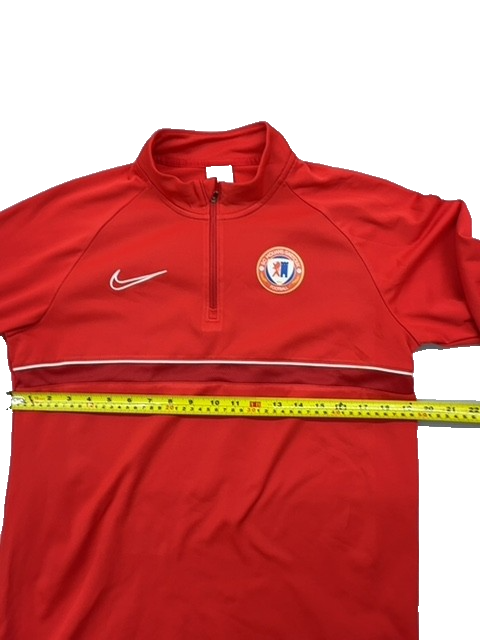 Nike Unisex Red Dri-FIT Track Jacket Size M Zipper Activewear