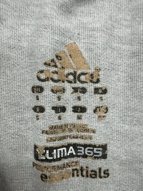 Adidas Men's Grey Climacool Running T-Shirt Size M