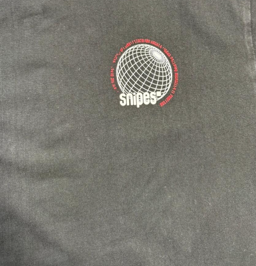 Snipes Men's Black Money Heist Graphic T-Shirt Short Sleeve Size L
