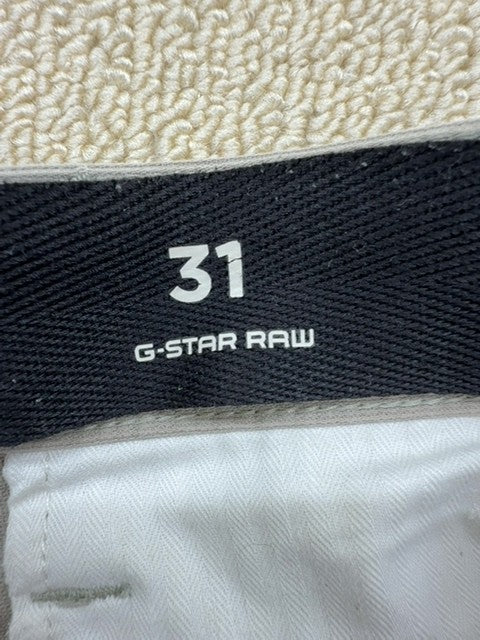 G-Star Raw Men's Gray Cargo Pants Size 31 Tapered Military Pockets