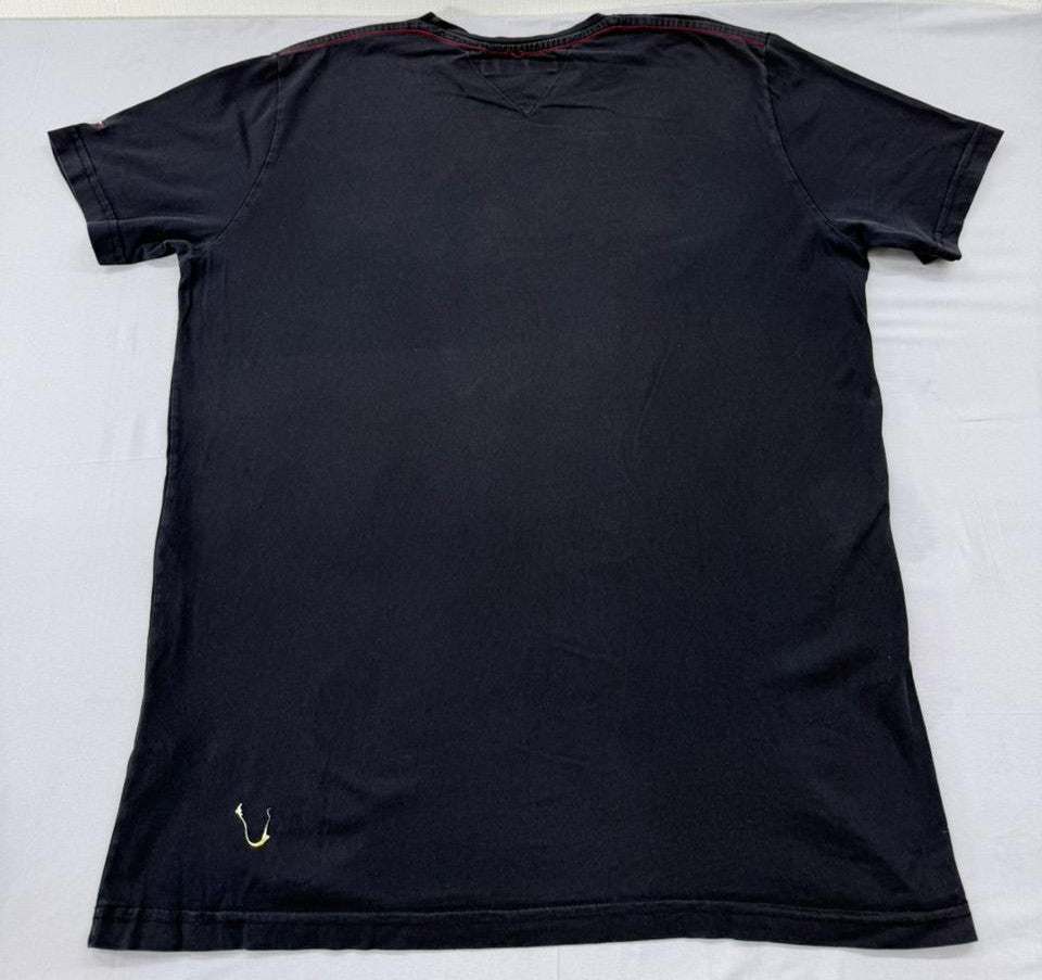 Tommy Hilfiger Men's Black 1985 T-Shirt XL Cotton Logo Exclusive