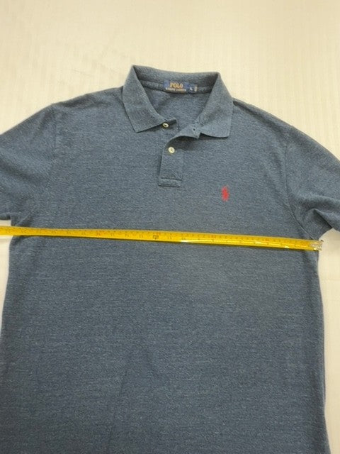Polo Ralph Lauren Men's Navy Blue Polo Shirt Size L Pony Logo