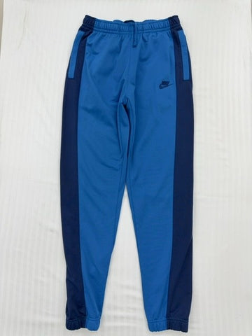 NIKE Men's Blue Color-Block Track Pants Size M
