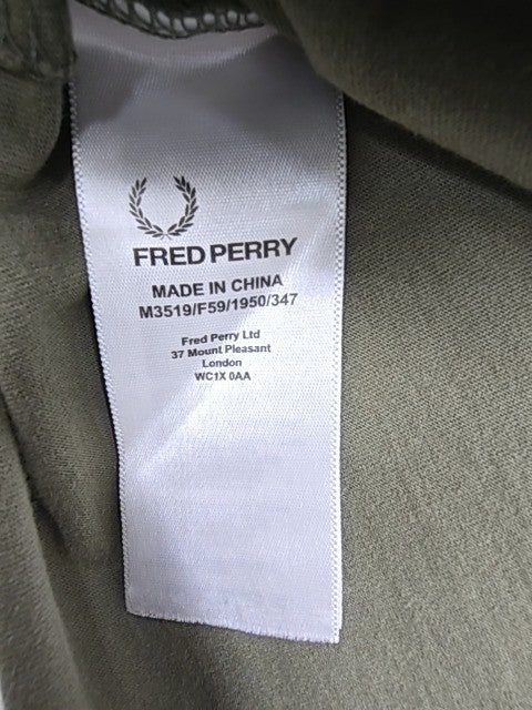 Fred Perry Men Green T-Shirt size M product image 5