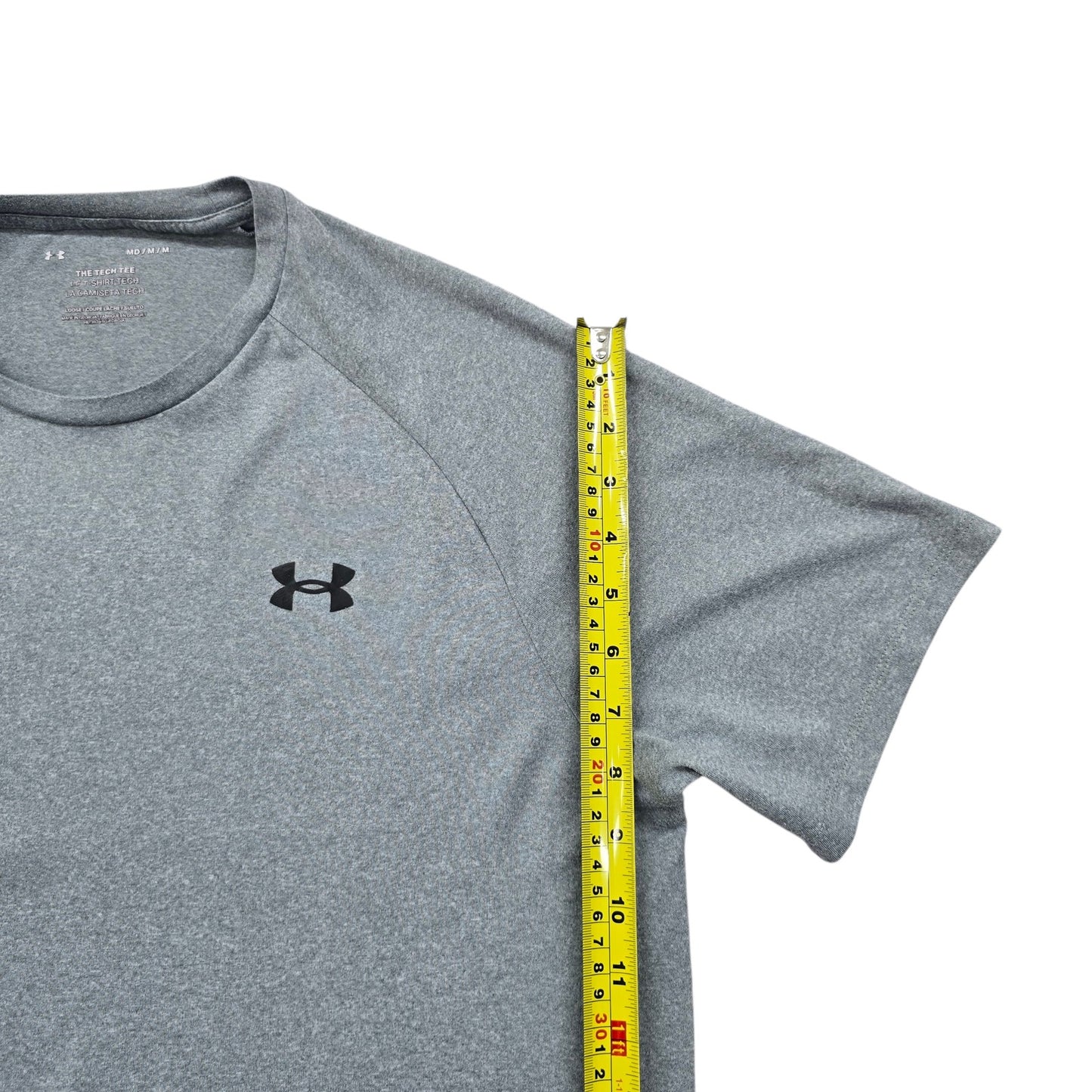 Under Armour Men Gray T-Shirt size S product image 6