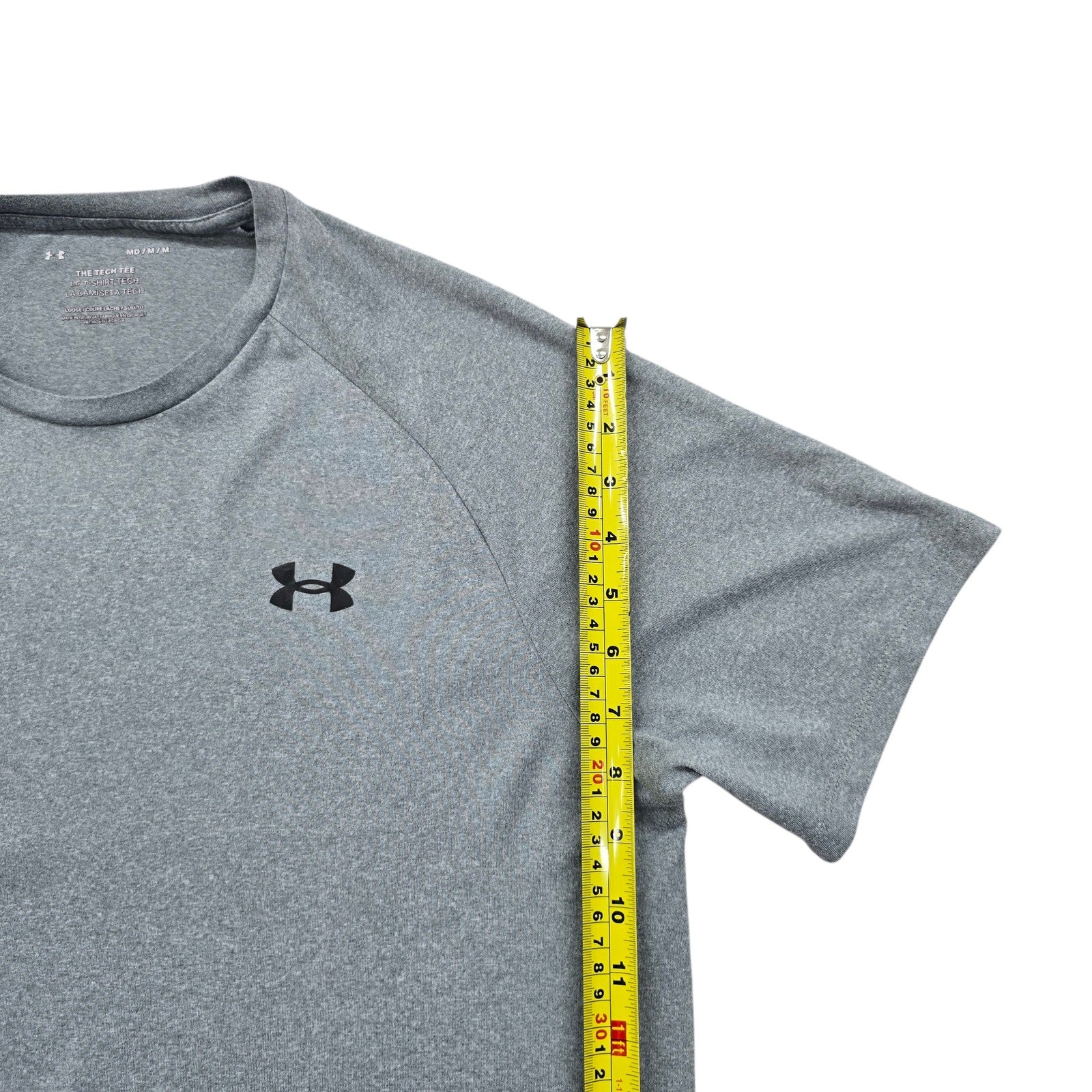 Under Armour Men Gray T-Shirt size S product image 6