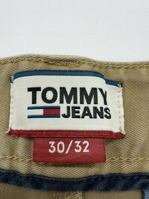 Tommy Jeans Men's Khaki Straight Pants 30x32