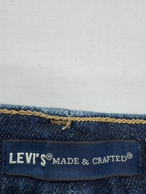 Levi's Boys Slim Dark Blue Jeans Size 25/29 Inseam 29 - Button Zipper