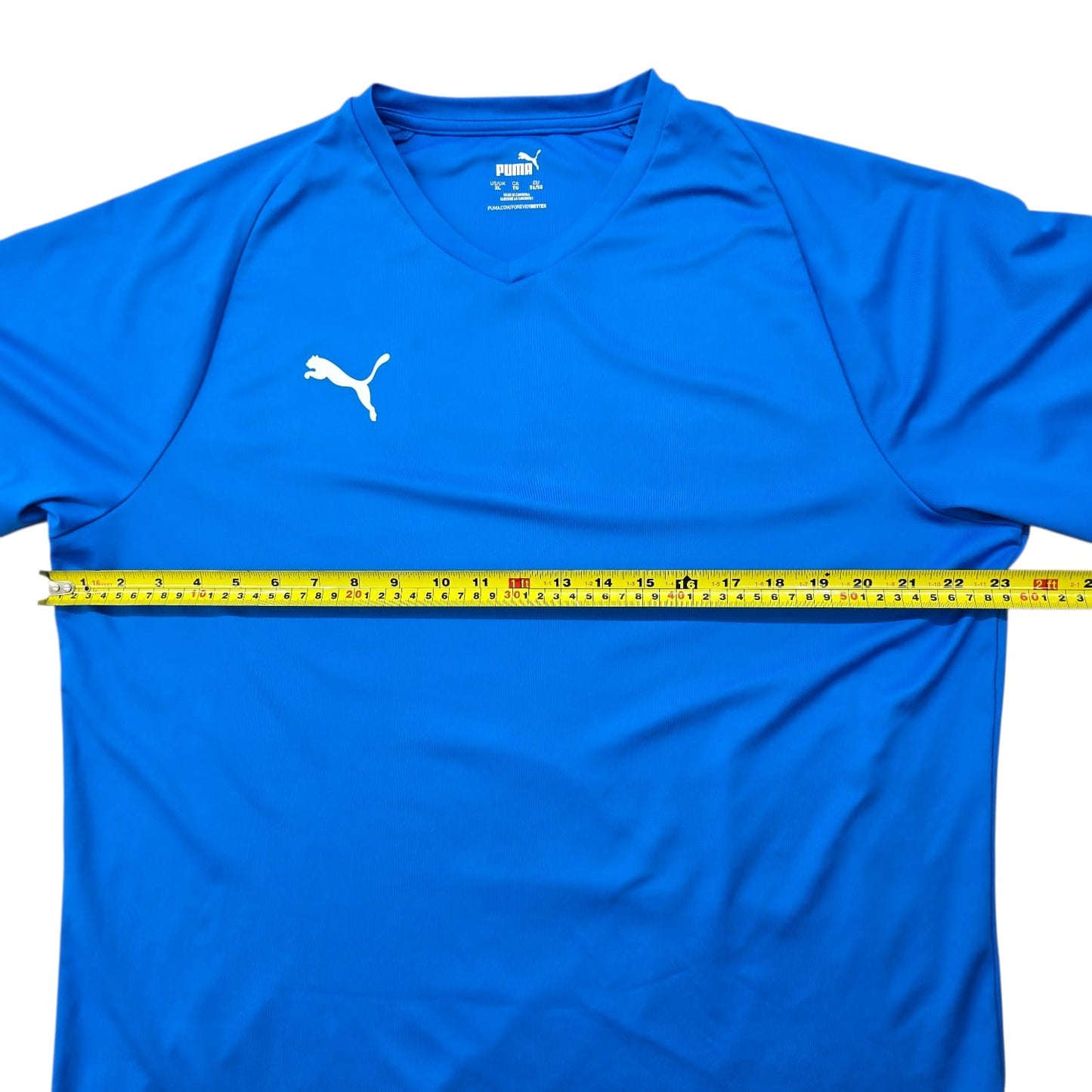 PUMA Men's Electric Blue DryCELL Soccer Jersey XL