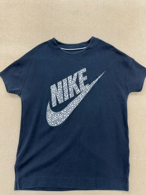 Nike Women's Navy Sweatshirt – Size M, Oversized