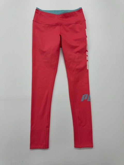 Puma Men's Red Leggings – Size S, Training