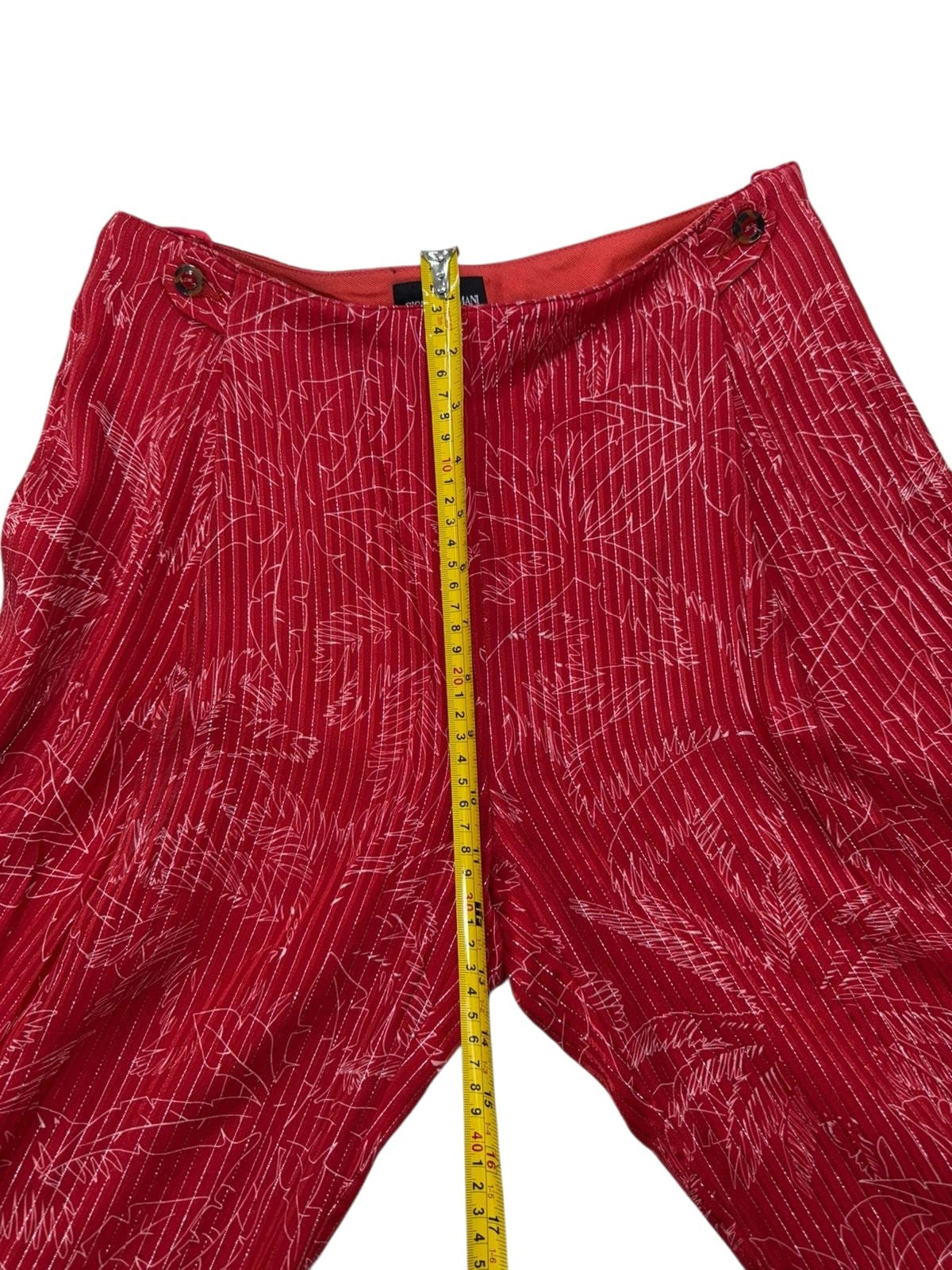 Giorgio Armani Women Red Pants product image 6