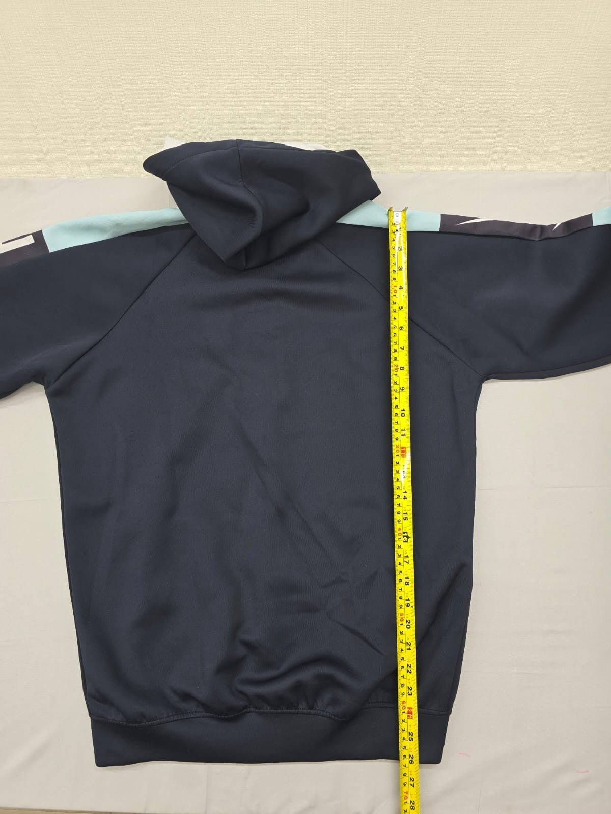 Nike Men's Navy Blue Full Zip Hoodie Jacket Size L Made in Cambodia