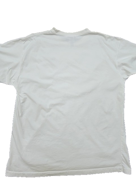 Reebok Men's White Cotton Crewneck Short Sleeve T-Shirt XL Regular