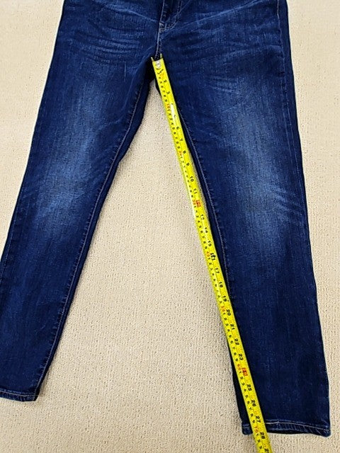 Levi's Men's 512 Slim Taper Blue Denim Jeans Size 32x30