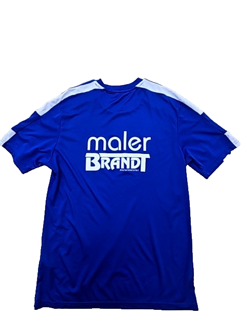 Adidas Men's Blue Jersey M Short Sleeve Primegreen Polyester