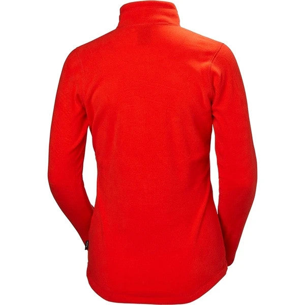 Helly Hansen Red Fleece Zip Jacket Unisex Outdoor Warm Pullover - L