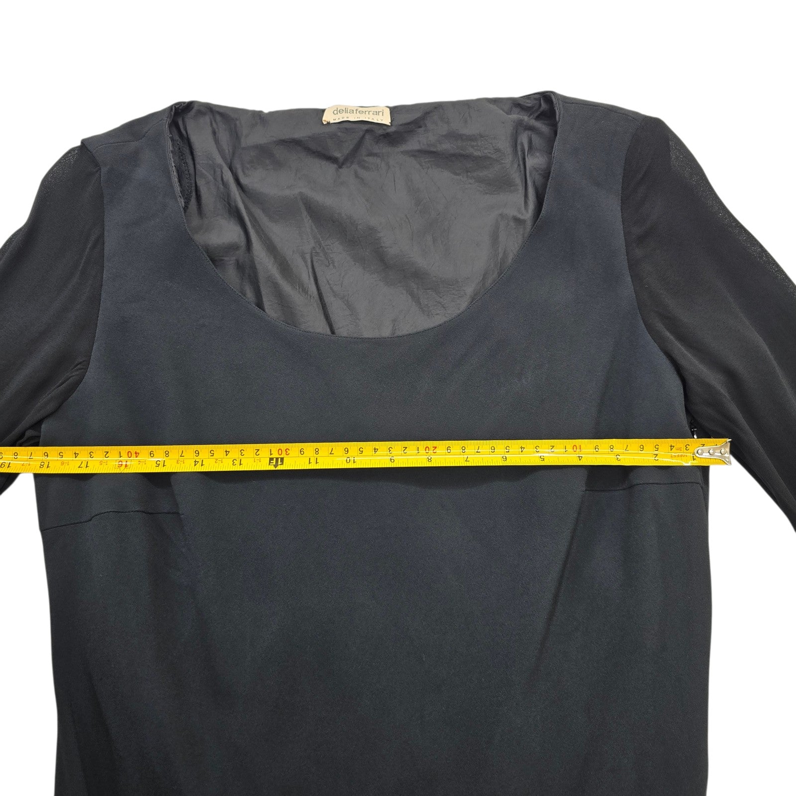 Deliaferrari Women Black Dress size 53 product image 6