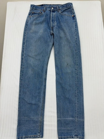 Levi's Men's Dark Blue 501 Original Jeans 33x34 Vintage