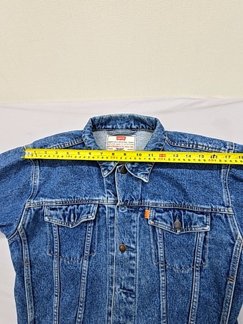 Levi's Boys Medium Wash Denim Trucker Jacket Size M