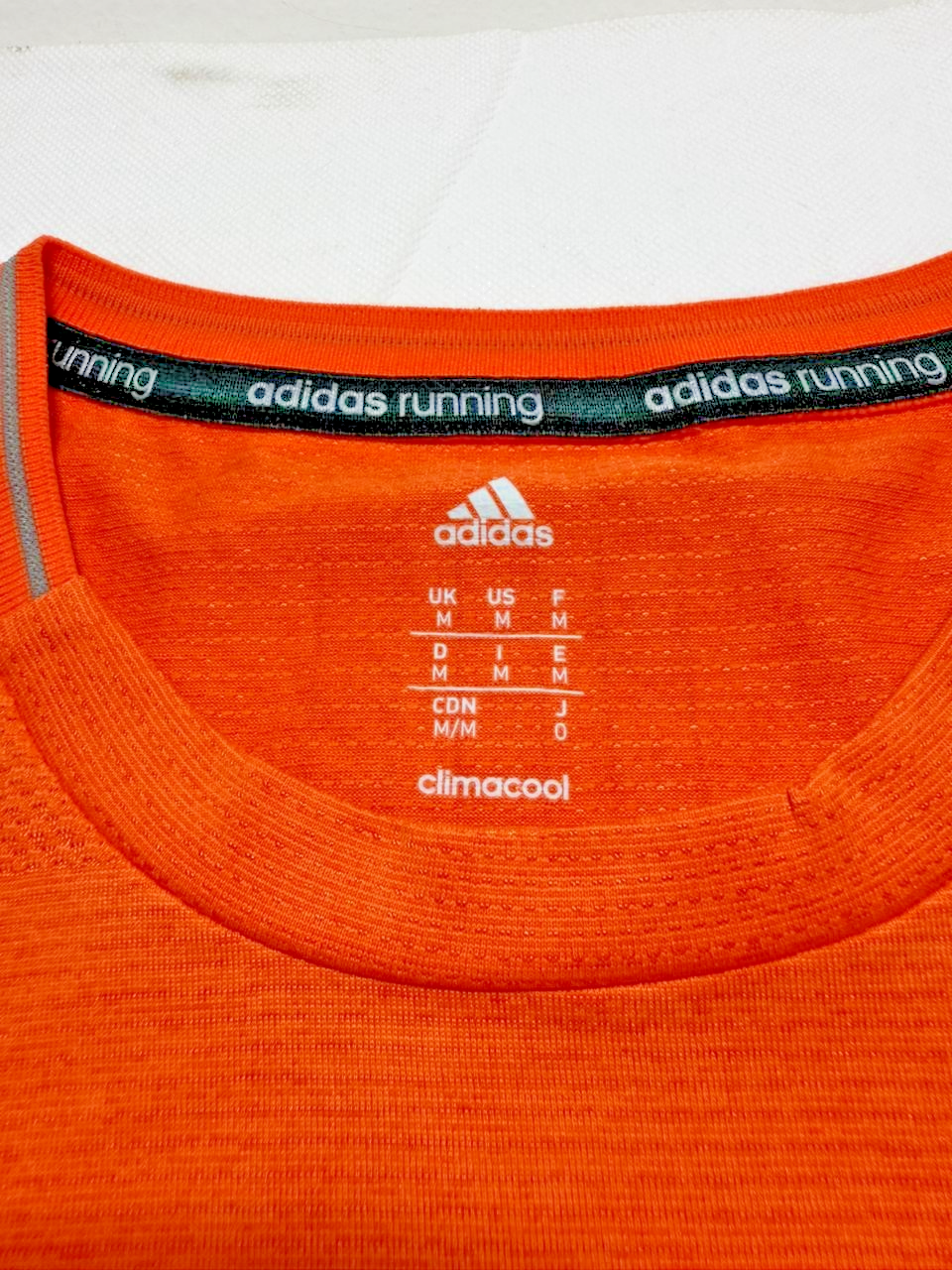 Adidas Running Shirt Tangerine