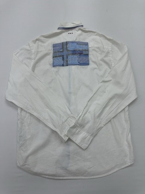 Napapijri Boys White Shirt size M product image 2