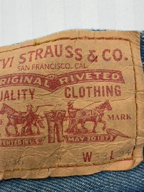 Levi Strauss Men's Dark Blue Vintage 603 Jeans 34x34
