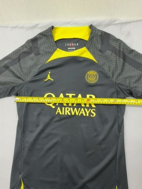 Jordan PSG 23/24 4th Stadium SS Shirt M Black/Yellow Dri-FIT Slim