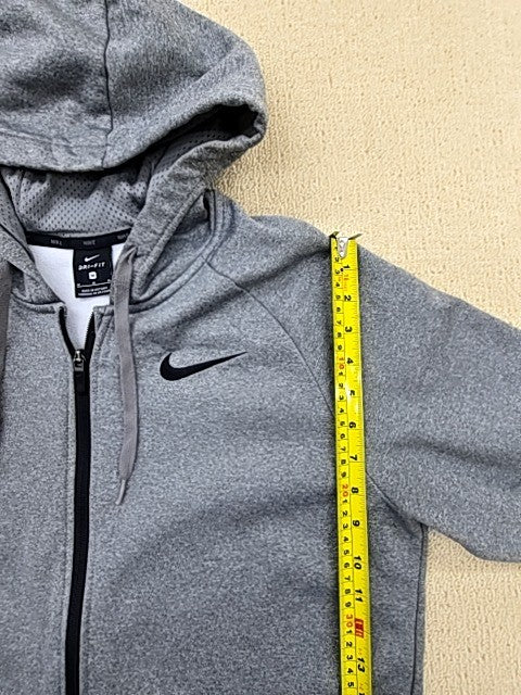 Nike Men's Grey Dri-FIT Pullover Hoodie Size M Performance Fleece