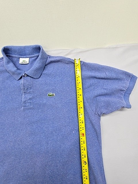 Lacoste Men's Blue Polo Shirt XL Classic Cotton Pique Short Sleeve