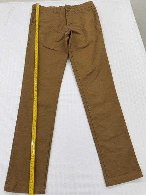Carhartt Men's Brown Relaxed Straight Work Pants 29x32